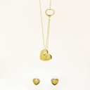 JUEGO DE JOYERIA CORAZON