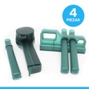 CLIPS SELLADORES VERDE