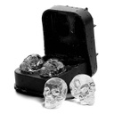 MOLDE CALAVERA PARA HIELOS - NEGRO