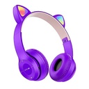 AUDIFONOS LED KATT MORADO