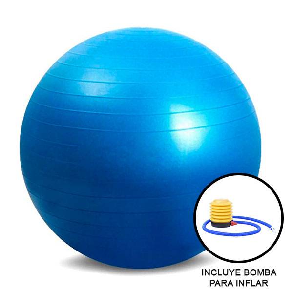 PELOTA PARA EJERCICIO AZUL MARINO