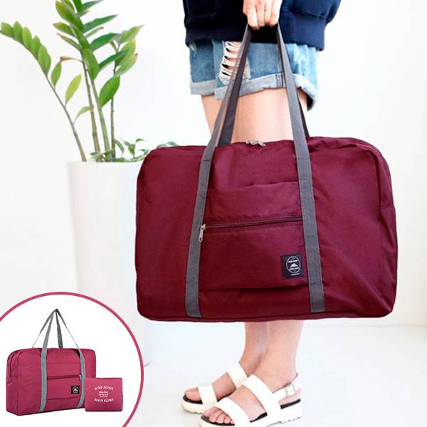 BOLSA PLEGABLE ROJA