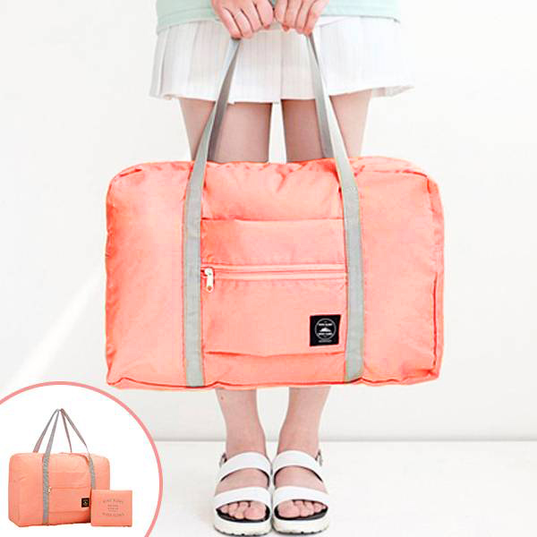 BOLSA PLEGABLE ROSA