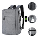 MOCHILA USB GRIS