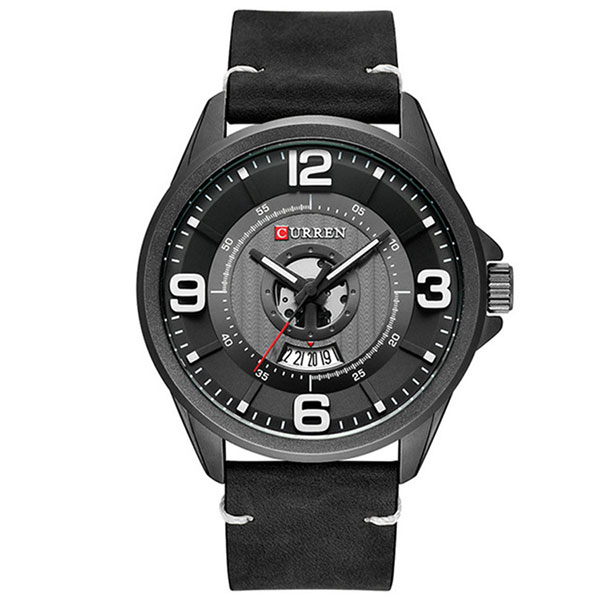 RELOJ CURREN ANÁLOGO DREY - NEGRO