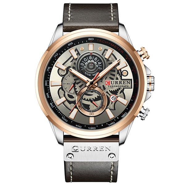 RELOJ CURREN HORATIO - GRIS