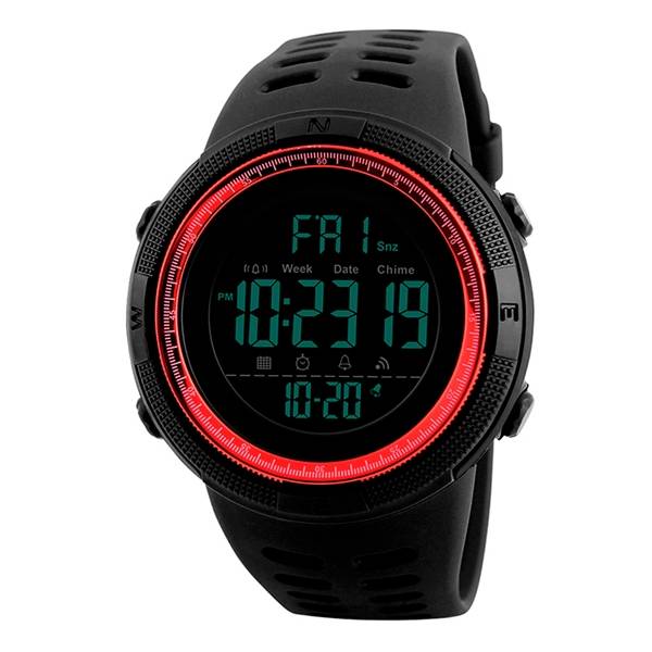 RELOJ DIGITAL ORBIS - ROJO