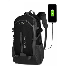 [MTrane2236] MOCHILA DE VIAJE TRAVEL - NEGRA