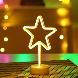 [GLuzam2144] LÁMPARA DECORATIVA ESTRELLA AMARILLO