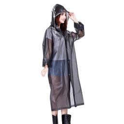 [GRaine2249] IMPERMEABLE NEGRO/GRANDE