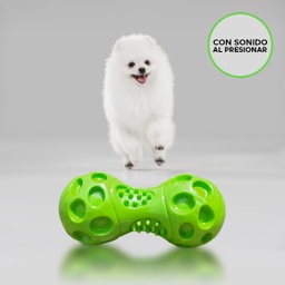 [GSquve2130] JUGUETE PARA MASCOTA CON SONIDO - VERDE