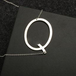 [JLettQ9370] COLLAR CON INICIAL "Q"