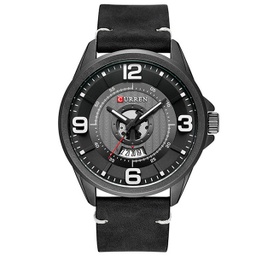 [RDrene03549] RELOJ CURREN ANÁLOGO DREY - NEGRO