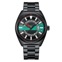 [RQuine03559] RELOJ CURREN ANÁLOGO QUIRO - NEGRO