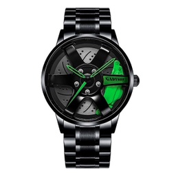 [RRynve03433] RELOJ ANÁLOGO RYN - VERDE