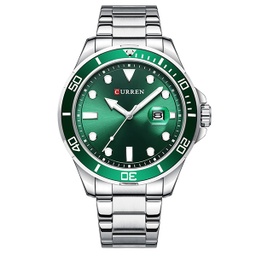 [RZomve03477] RELOJ CURREN ANÁLOGO ZOOM - VERDE